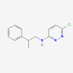 6-chloro-N-(2-phenylpropyl)pyridazin-3-amine