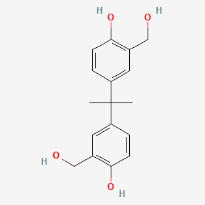 4-[2-[4-Hydroxy-3-(hydroxymethyl)phenyl]propan-2-yl]-2-(hydroxymethyl)phenol