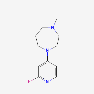 1-(2-Fluoropyridin-4-yl)-4-methyl-1,4-diazepane