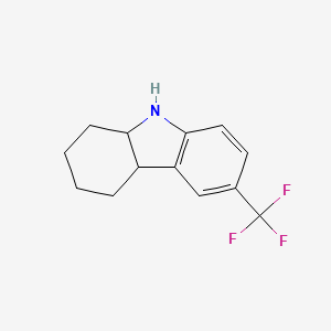 6-(trifluoromethyl)-2,3,4,4a,9,9a-hexahydro-1H-carbazole