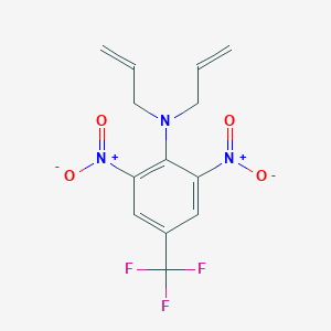 2,6-Dinitro-N,N-di(prop-2-en-1-yl)-4-(trifluoromethyl)aniline