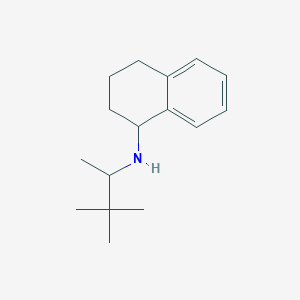 N-(3,3-dimethylbutan-2-yl)-1,2,3,4-tetrahydronaphthalen-1-amine