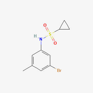 Cyclopropanesulfonic acid (3-bromo-5-methylphenyl)-amide