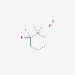 molecular formula C8H14F2O B1474690 (2,2-Difluoro-1-methylcyclohexyl)methanol CAS No. 1780906-85-5