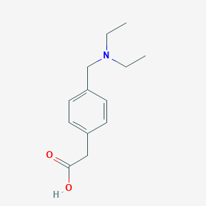 2-(4-((Diethylamino)methyl)phenyl)acetic acid