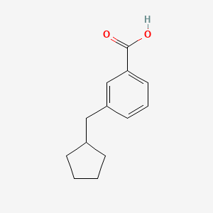 3-Cyclopentylmethylbenzoic acid