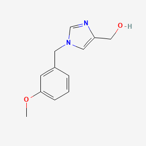 (1-(3-methoxybenzyl)-1H-imidazol-4-yl)methanol