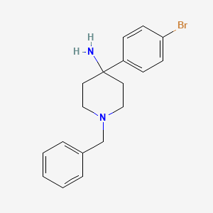 1-Benzyl-4-(4-bromophenyl)piperidin-4-amine