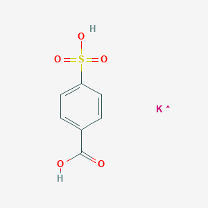 molecular formula C7H6KO5S+ B147472 4-羧基苯磺酸钾 CAS No. 5399-63-3