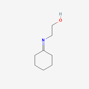 2-(Cyclohexylideneamino)ethan-1-ol