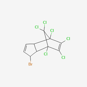 1-Bromo-4,5,6,7,8,8-hexachloro-3,4,7,7A-tetrahydro-4,7-methano-1H-indene