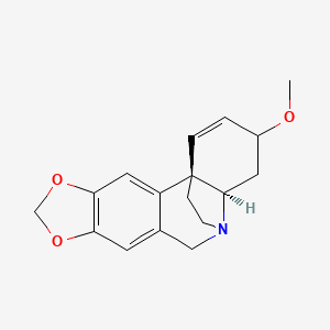 (1S,13R)-15-methoxy-5,7-dioxa-12-azapentacyclo[10.5.2.01,13.02,10.04,8]nonadeca-2,4(8),9,16-tetraene