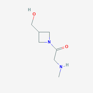 1-(3-(Hydroxymethyl)azetidin-1-yl)-2-(methylamino)ethan-1-one