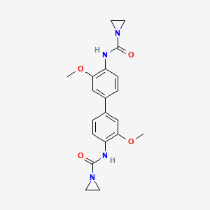 n,n'-(3,3'-Dimethoxybiphenyl-4,4'-diyl)diaziridine-1-carboxamide