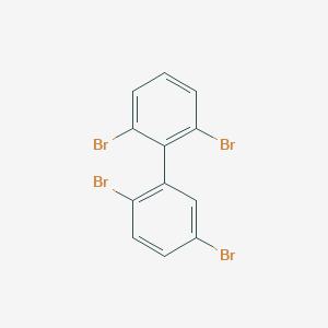 molecular formula C12H6Br4 B147475 2,2',5,6'-四溴联苯 CAS No. 60044-25-9