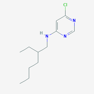 molecular formula C12H20ClN3 B1474750 6-Chlor-N-(2-Ethylhexyl)pyrimidin-4-amin CAS No. 1692395-63-3