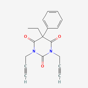 5-Ethyl-5-phenyl-1,3-di(prop-2-yn-1-yl)pyrimidine-2,4,6(1h,3h,5h)-trione