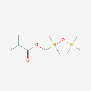 2-Propenoic acid, 2-methyl-, (pentamethyldisiloxanyl)methyl ester