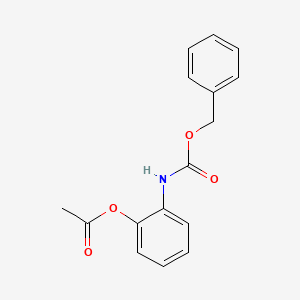 2-{[(Benzyloxy)carbonyl]amino}phenyl acetate