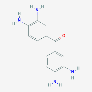 molecular formula C13H14N4O B147476 Methanone, bis(3,4-diaminophenyl)- CAS No. 5007-67-0