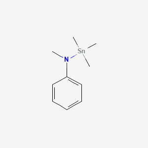 N,1,1,1-Tetramethyl-N-phenylstannanamine