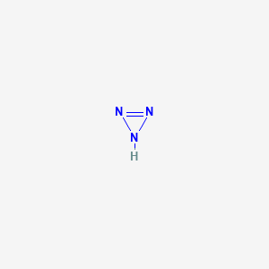 molecular formula HN3 B14747642 1H-Triazirene CAS No. 157-29-9