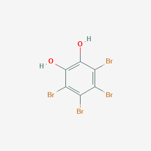 molecular formula C6H2Br4O2 B147477 四溴邻苯二酚 CAS No. 488-47-1
