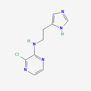 N-(2-(1H-imidazol-4-yl)ethyl)-3-chloropyrazin-2-amine