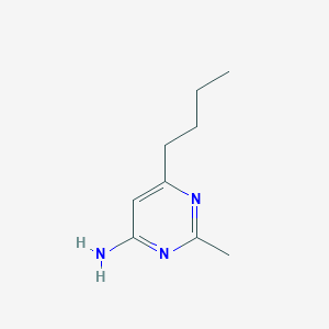 6-Butyl-2-methylpyrimidin-4-amine
