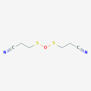 2-Cyanoethanesulfenic acid (2-cyanoethylthio) ester