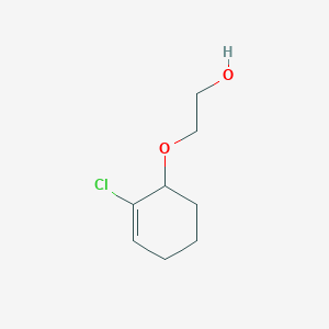 2-[(2-Chlorocyclohex-2-en-1-yl)oxy]ethanol