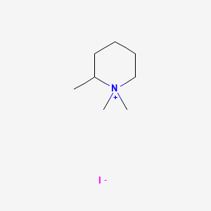 1,1,2-Trimethylpiperidin-1-ium iodide