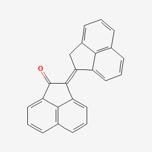 B14747928 (2E)-2-(2H-acenaphthylen-1-ylidene)acenaphthylen-1-one CAS No. 477-77-0