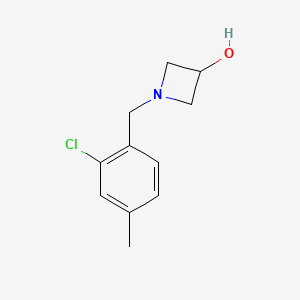 1-(2-Chloro-4-methylbenzyl)azetidin-3-ol