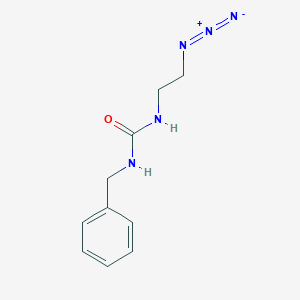 molecular formula C10H13N5O B1474806 1-(2-Azidoethyl)-3-benzylurea CAS No. 1421518-61-7