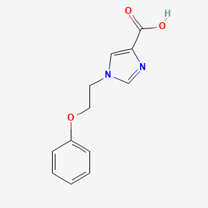 1-(2-phenoxyethyl)-1H-imidazole-4-carboxylic acid