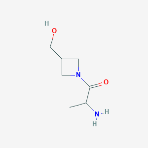 2-Amino-1-(3-(hydroxymethyl)azetidin-1-yl)propan-1-one