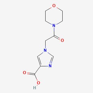 1-(2-morpholino-2-oxoethyl)-1H-imidazole-4-carboxylic acid