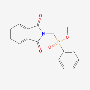 2-[[Methoxy(phenyl)phosphoryl]methyl]isoindole-1,3-dione