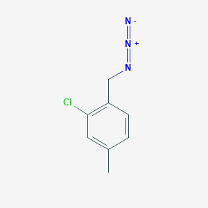 molecular formula C8H8ClN3 B1474825 1-(Azidomethyl)-2-chloro-4-methylbenzene CAS No. 1702608-24-9