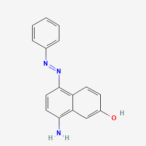 2-Naphthalenol, 8-amino-5-(phenylazo)-