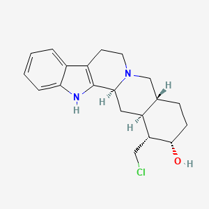 Yohimban-17-alpha-ol, 16-alpha-chloromethyl-