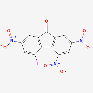 4-Iodo-2,5,7-trinitro-9h-fluoren-9-one