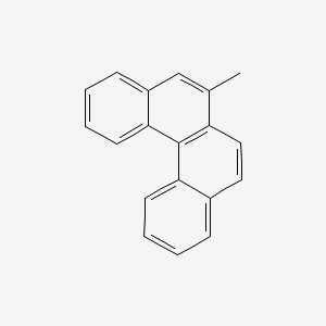 molecular formula C19H14 B14748335 6-Methylbenzo[c]phenanthrene CAS No. 2381-34-2