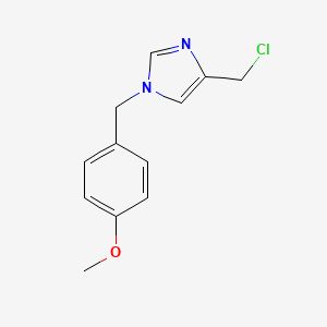 4-(chloromethyl)-1-(4-methoxybenzyl)-1H-imidazole