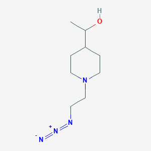 1-(1-(2-Azidoethyl)piperidin-4-yl)ethan-1-ol