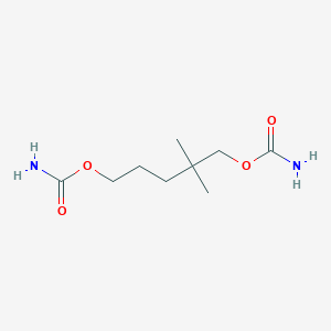 (5-Carbamoyloxy-4,4-dimethylpentyl) carbamate