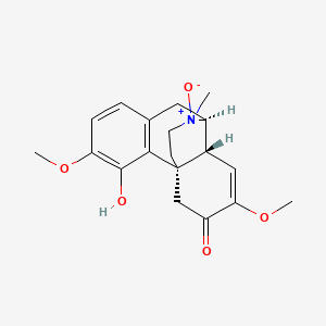 (1R,9S,10R)-3-hydroxy-4,12-dimethoxy-17-methyl-17-oxido-17-azoniatetracyclo[7.5.3.01,10.02,7]heptadeca-2(7),3,5,11-tetraen-13-one