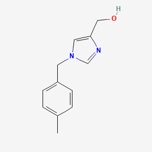 molecular formula C12H14N2O B1474846 (1-(4-methylbenzyl)-1H-imidazol-4-yl)methanol CAS No. 1698620-30-2