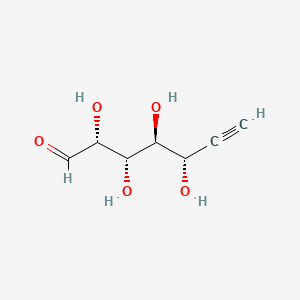 (2R,3S,4S,5S)-2,3,4,5-Tetrahydroxyhept-6-ynal